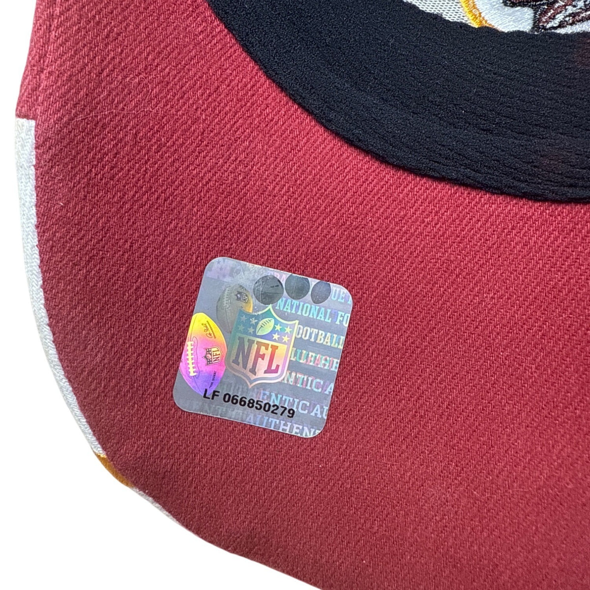 NFL Burgundy & White Redskins Logo cap Size L/XL