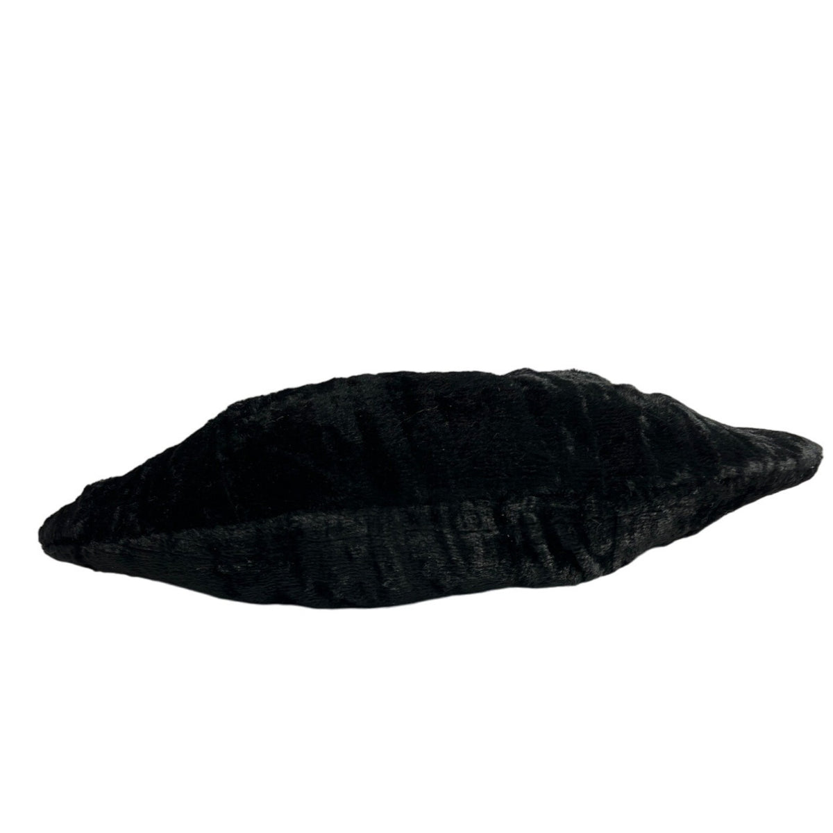 New York And Company Women's Black Satin Velvet Clutch With Chain Strap Sz S