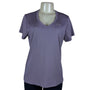 Under Armour Women’s Purple Short Sleeve V-Neck T-Shirt Size M - New