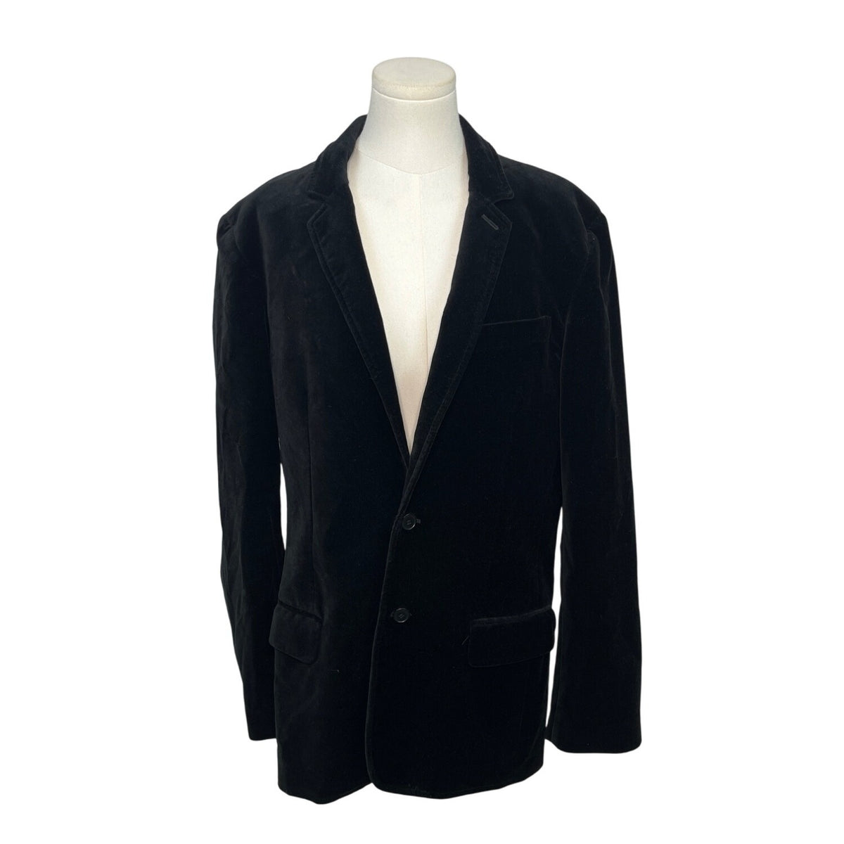 Juicy Couture women Black Velvet Blazer Jacket Size 42