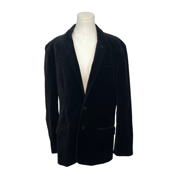 Juicy Couture women Black Velvet Blazer Jacket Size 42