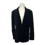 Juicy Couture women Black Velvet Blazer Jacket Size 42