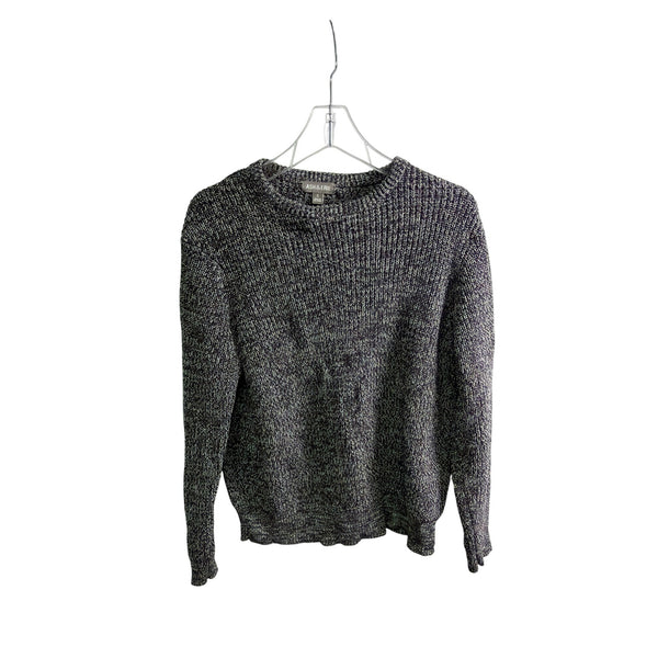 Ash & Erie Mens Black/White Cotton Blend Knit Sweater Size Small Casual Pullover Ash & Erie Mens Black/White Cotton Blend Knit Sweater Size Small Casual Pullover