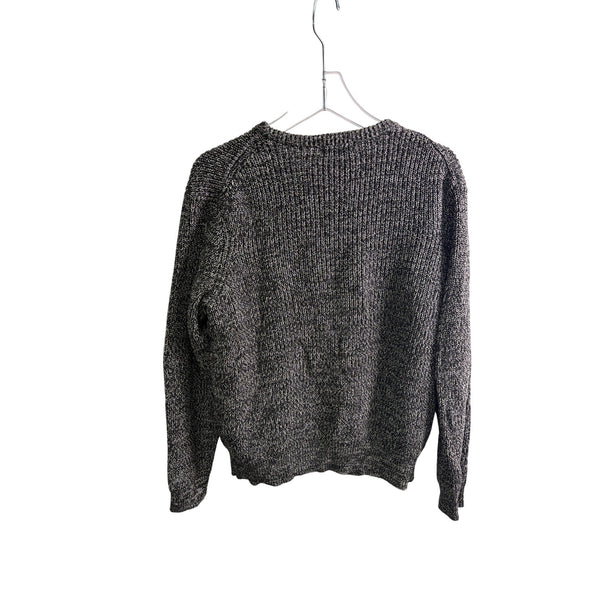 Ash & Erie Mens Black/White Cotton Blend Knit Sweater Size Small Casual Pullover Ash & Erie Mens Black/White Cotton Blend Knit Sweater Size Small Casual Pullover