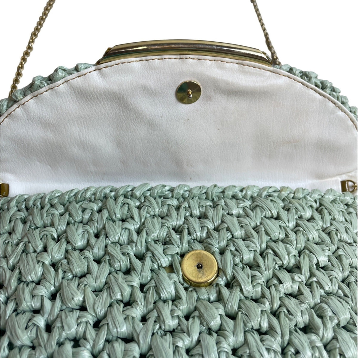 Rodo Women's Jade Wooven Shoulder Bag Sz S