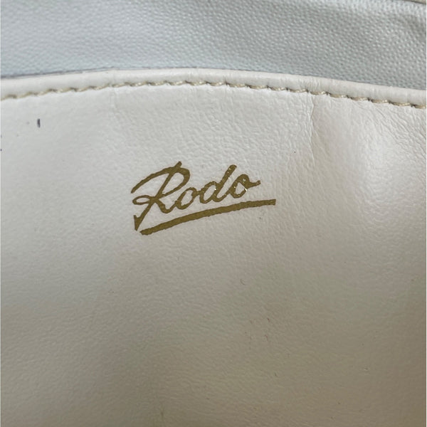 Rodo Women's Jade Wooven Shoulder Bag Sz S