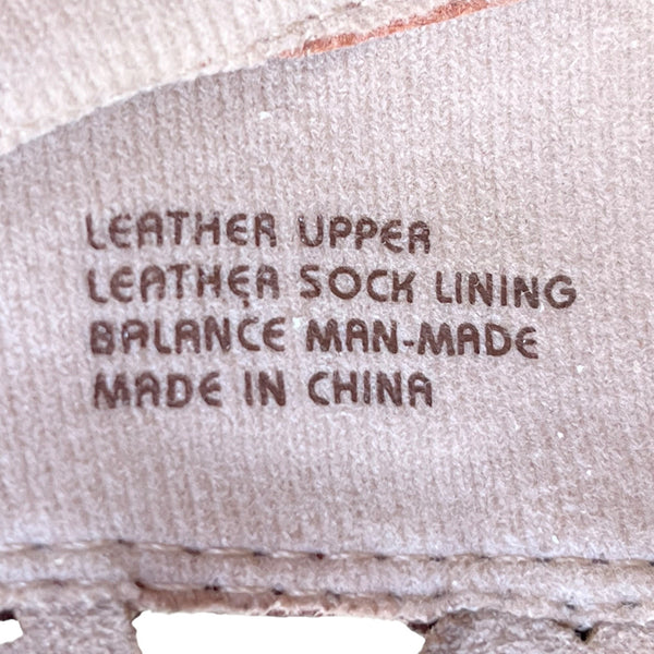 Earth Terra Cotta Leather Comfortable Lace-Up Gladiator Sandals Sz 11 - New