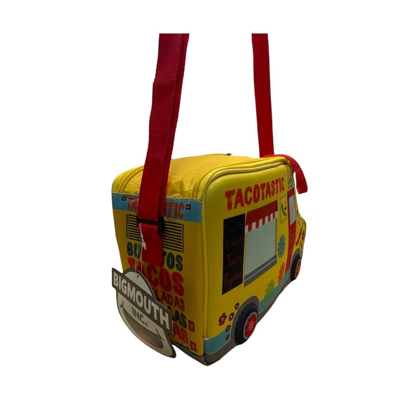Bigmouth Inc Women’s Yellow Adjustable Strap Insulated Tacotastic Lunch Tote