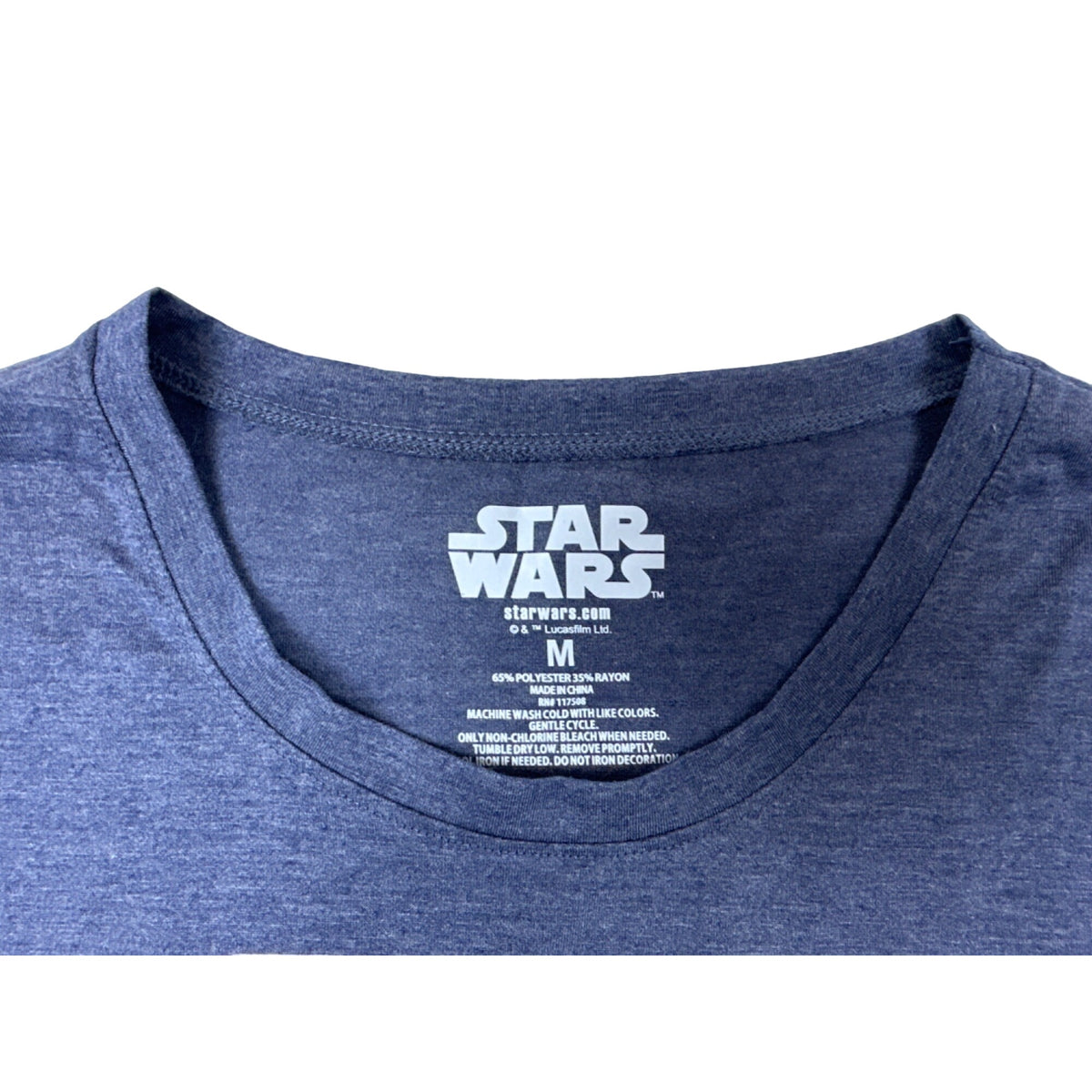 Star Wars Mandalorian Baby Yoda Gray Long Sleeve Shirt Size M
