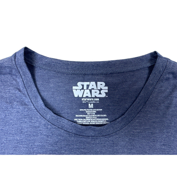 Star Wars Mandalorian Baby Yoda Gray Long Sleeve Shirt Size M