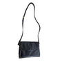 Vintage La Bagagerie Women's Black Leather Crossbody Bag
