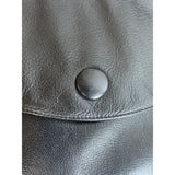 Vintage La Bagagerie Women's Black Leather Crossbody Bag