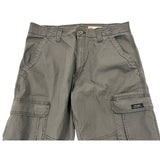 Wrangler Mens Relaxed Fit Flex Cargo Pants Green Ripstop Cotton Size 32x32