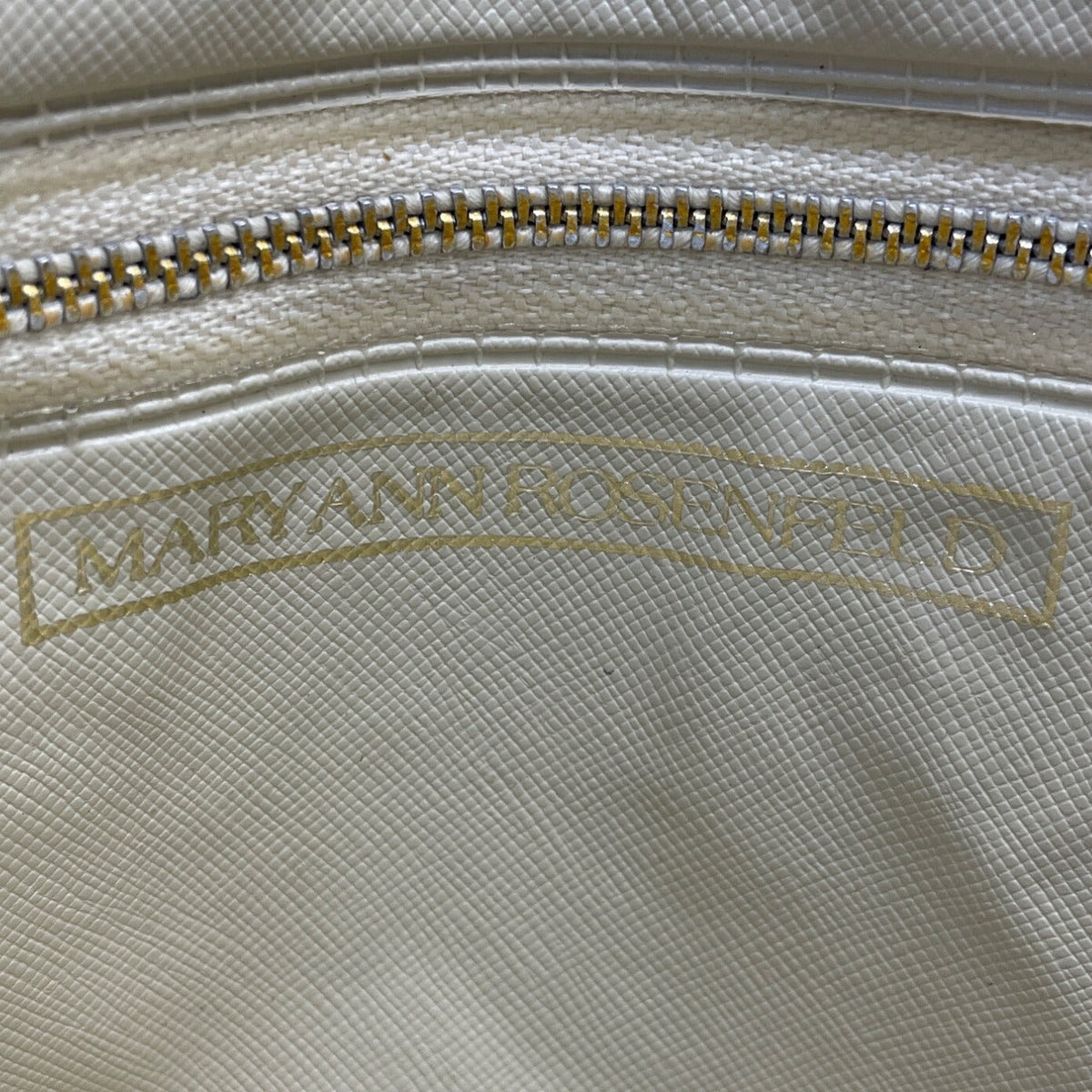 Maryann Rosenfeld Woven Straw With Gold Chain Strap & Horsebit Detail Clutch Bag
