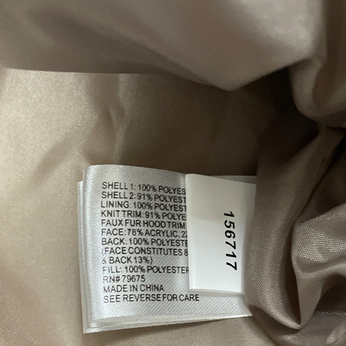 Michael Kors Women's Gray Quilted Hooded Puffer Coat With Faux Fur Trim Size 2X