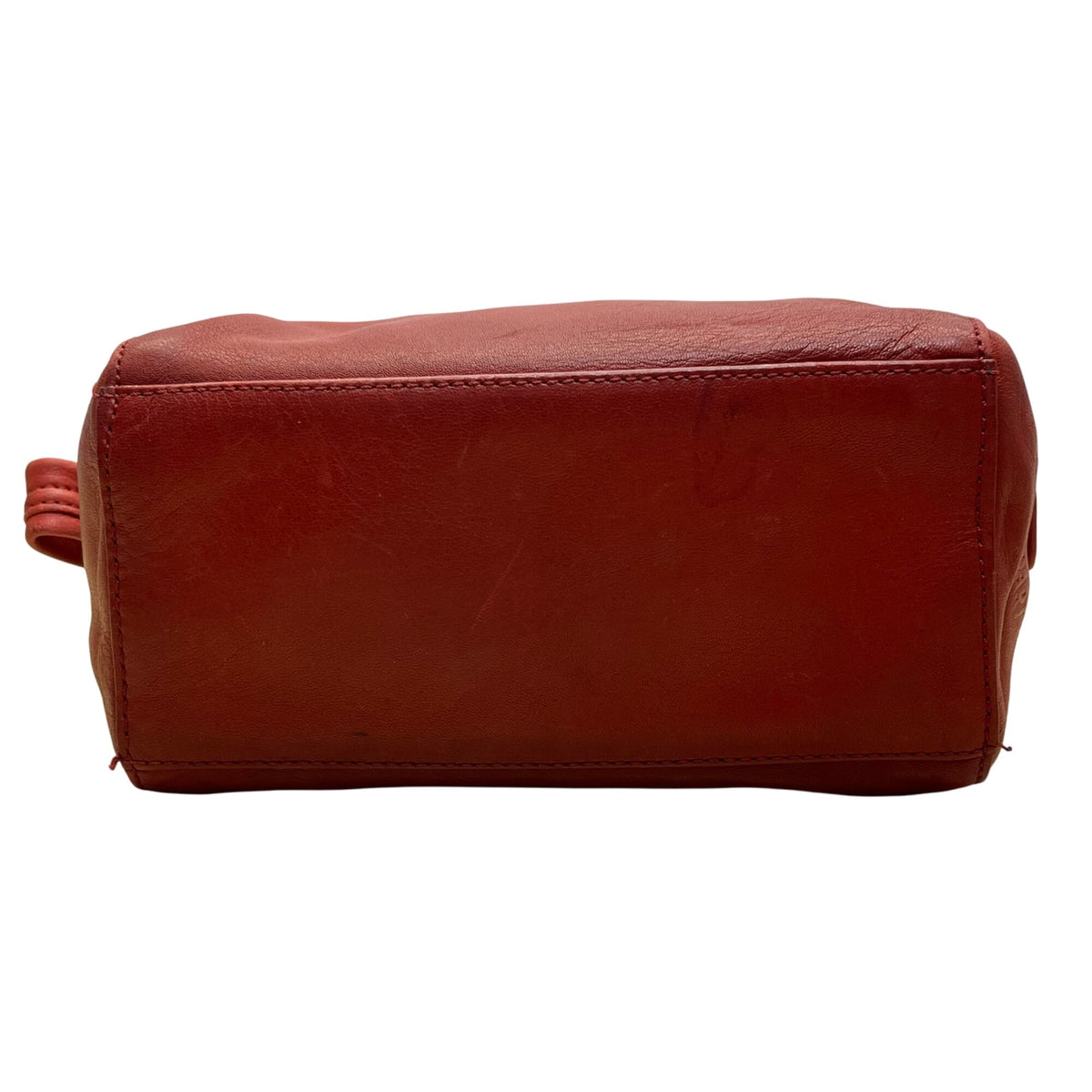 David Dart Women’s Red Leather Compact Design Adjustable Crossbody Bag