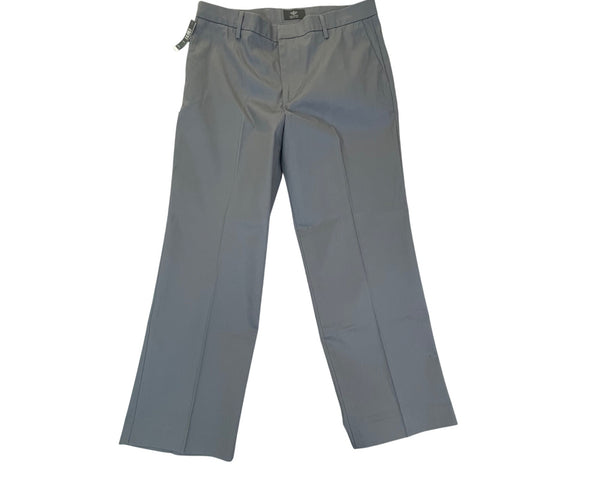 Dockers Men's Gray Cotton Blend Iron Free Straight Fit Khaki Pants Size 36x29