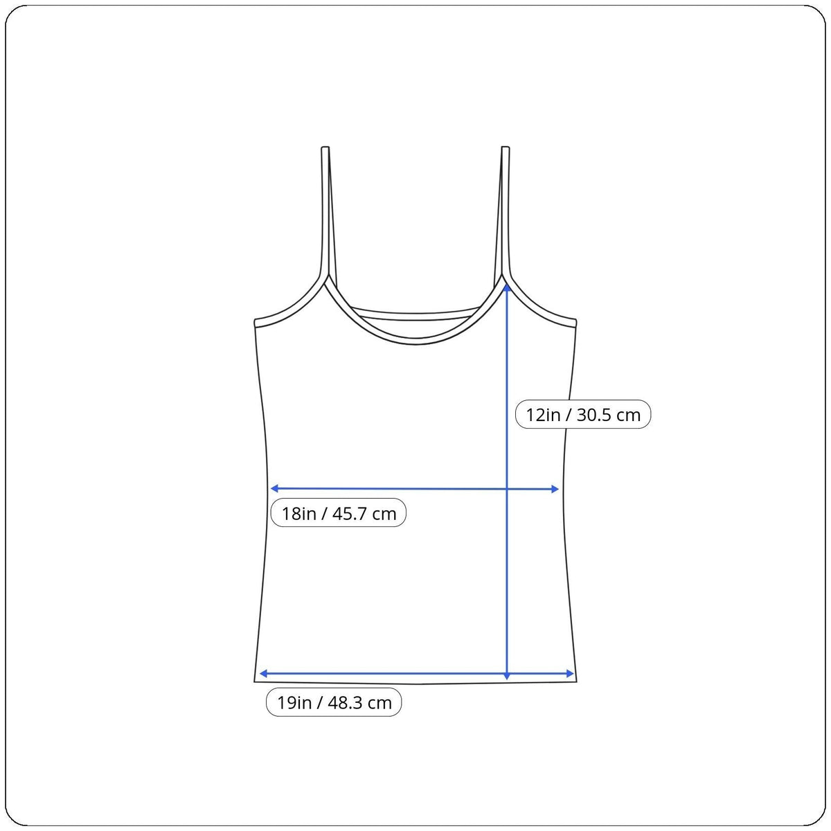 American Eagle Blue Button-Front Sleeveless Top With Adjustable Straps Size M