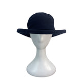 Cotton Country Navy Blue Knit Bucket Hat One Size