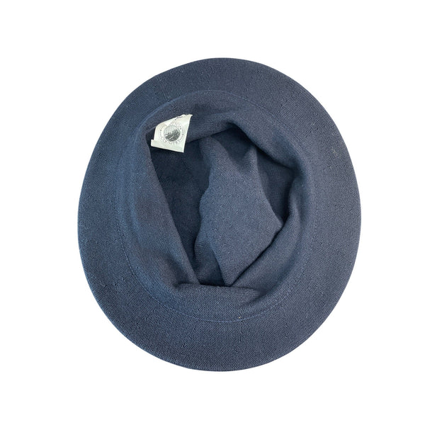 Cotton Country Navy Blue Knit Bucket Hat One Size