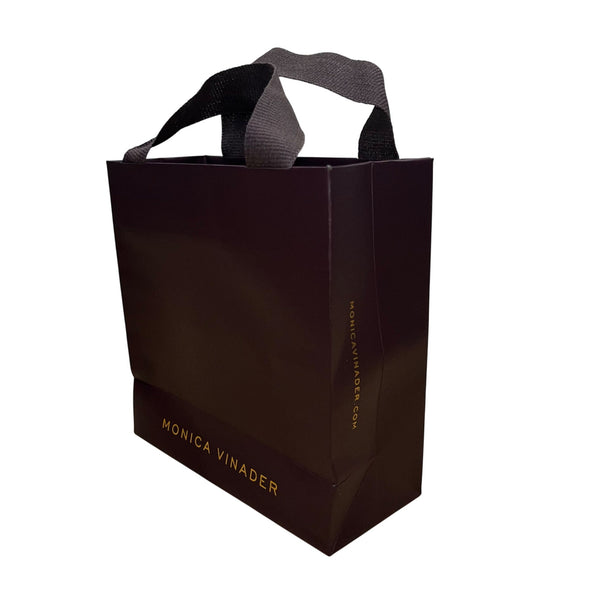 Monica Vinader Women’s Grey Leather Mini Oval Jewelry Box Elegant Organizer