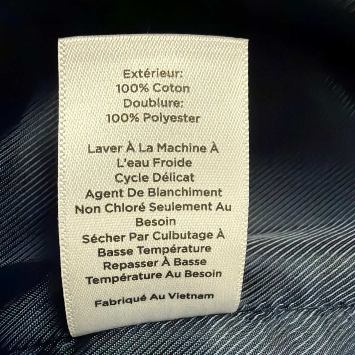 Talbots Womens Navy Plaid Polyester Button-Up Coat Petite Classic Collar Sz XL