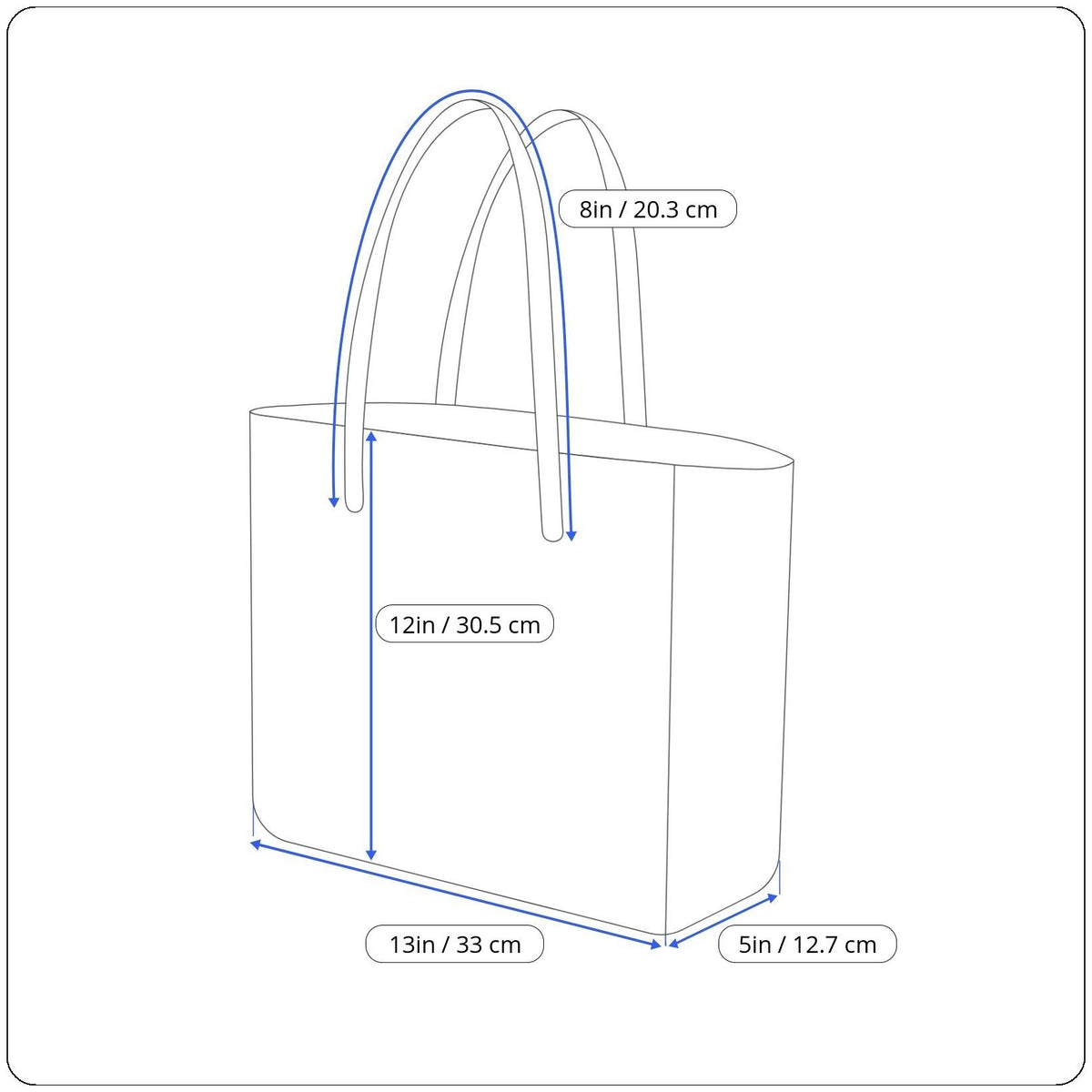 Threads Women’s Beige/Black Canvas & Glossy Vinyl With WOW Wives Logo Tote Bag