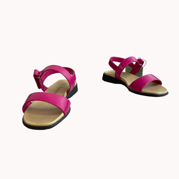 Fanfares Women's Fuchsia Lous 2 Sandals Sz 8 - NWB