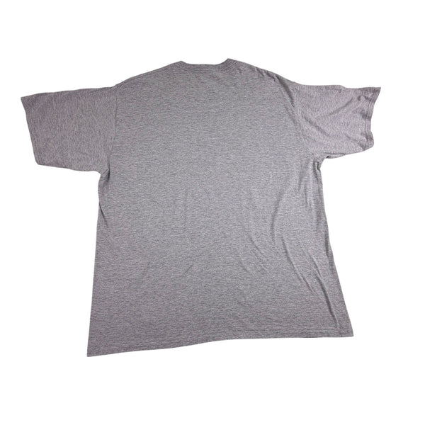 Sanrio Unisex Gray Hello Kitty Graphic T-Shirt With Hearts & Apples