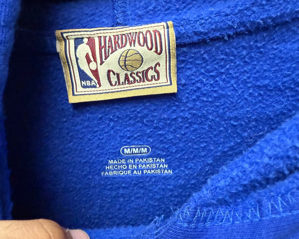 Hardwood Classics NBA Mens Blue Denver Nuggets Hoodie Size M
