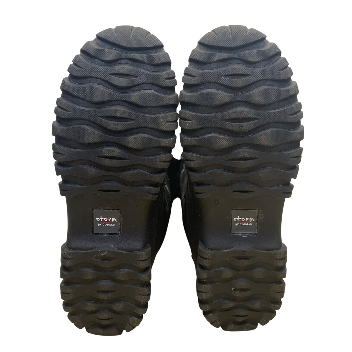 Storm By Cougar Women’s Black Camo Faux Fur Trim  Insulated Winter Boots 8M