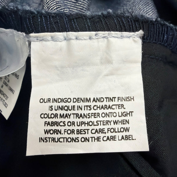 Jessica Simpson Womens Dark Denim Dress With Straps & Adjustable Waist Sz M