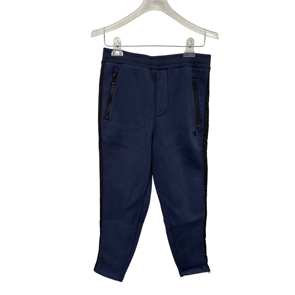 Champion Mens Navy Cotton Blend Athletic Joggers Small Size Designed By Timo Weiland