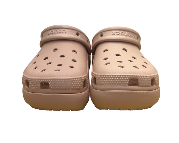 Crocs Women’s Light Pink EVA Slip-On Iconic Comfort Platform Clogs Size W9