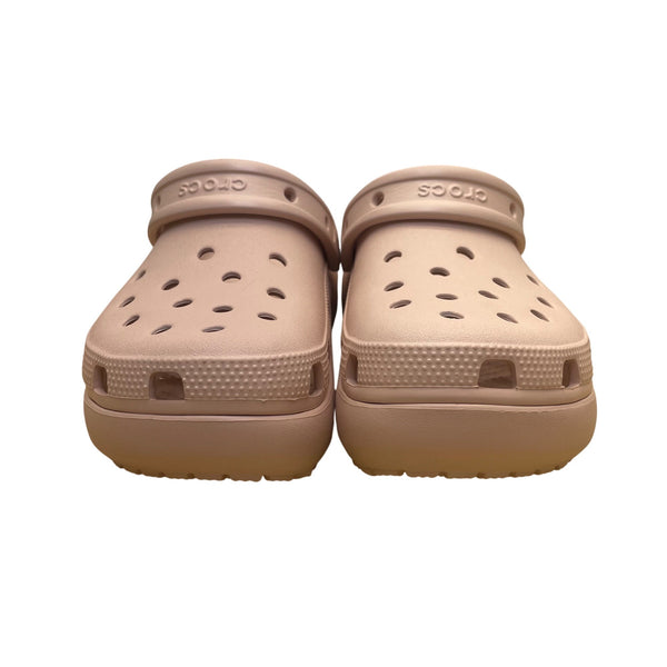 Crocs Women’s Light Pink EVA Slip-On Iconic Comfort Platform Clogs Size W9