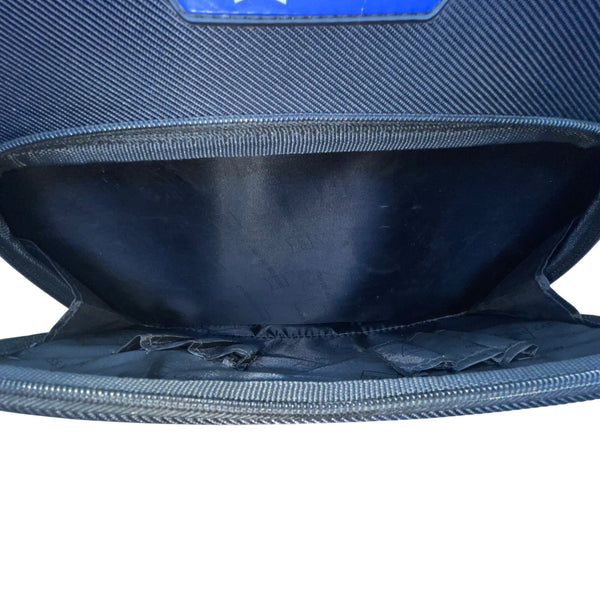 Zeiss Black Fabric With Telescoping Handle Rolling Travel Carry-On Luggage