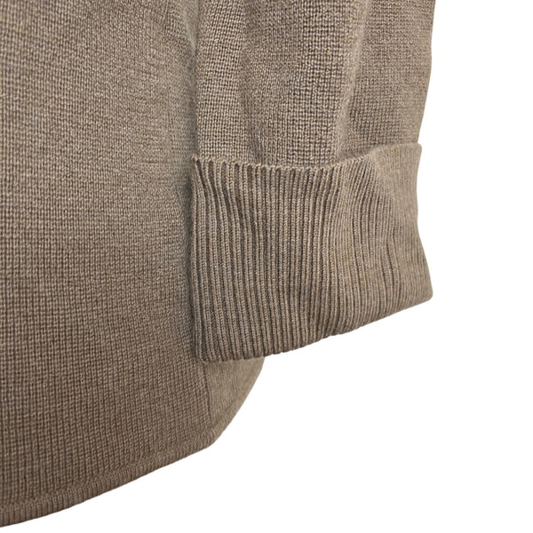 Talbots Women’s Tan Knit Button Up Lightweight Cardigan Sweater Size XL