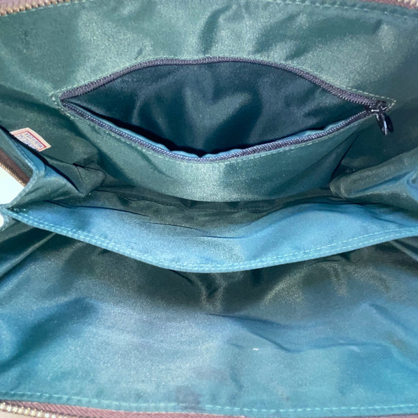 Dooney & Bourke Women’s Brown All-Weather Leather Gold Hardware Shoulder Tote