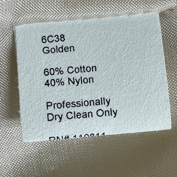 Yoana Baraschi Women's Yellow Wrap Blazer Jacket With Belt Details Size 4