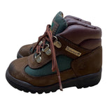 Timberland Toddler Brown & Green Nubuck Leather Lf Field Boots Size 8