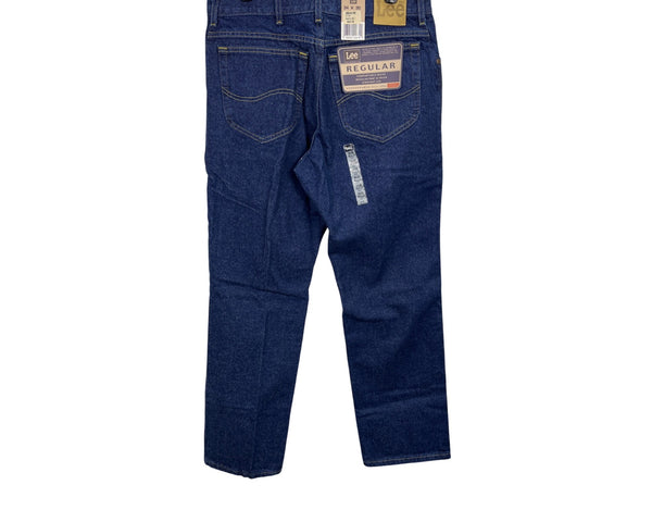 Vintage 90s Y2K Lee Mens Regular Fit Straight Leg Jeans 34x30 Dark Blue - New