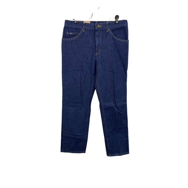 Vintage 90s Y2K Lee Mens Regular Fit Straight Leg Jeans 34x30 Dark Blue - New
