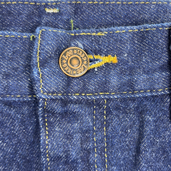 Vintage 90s Y2K Lee Mens Regular Fit Straight Leg Jeans 34x30 Dark Blue - New