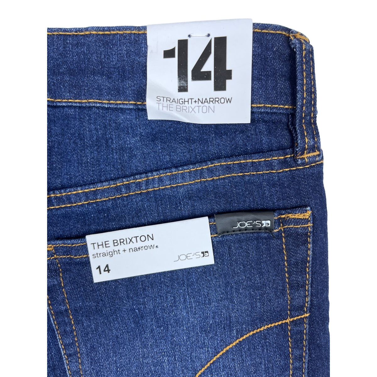 Joe’s Men's The Brixton Blue Straight Narrow Jeans Sz 14 (34 US) - NWT