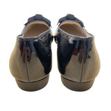 Salvatore Ferragamo Black Patent Leather Paragone Vara Bow Loafers Sz 5.5 B