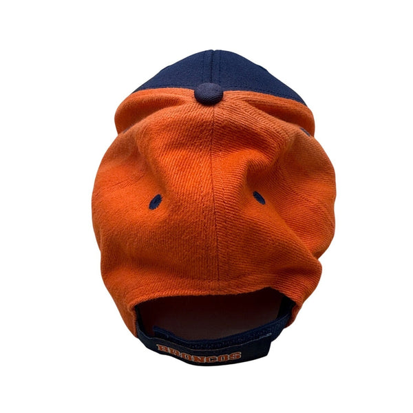 Denver Broncos NFL Adjustable Cap Navy Orange Embroidered Logo Adjustable Strap