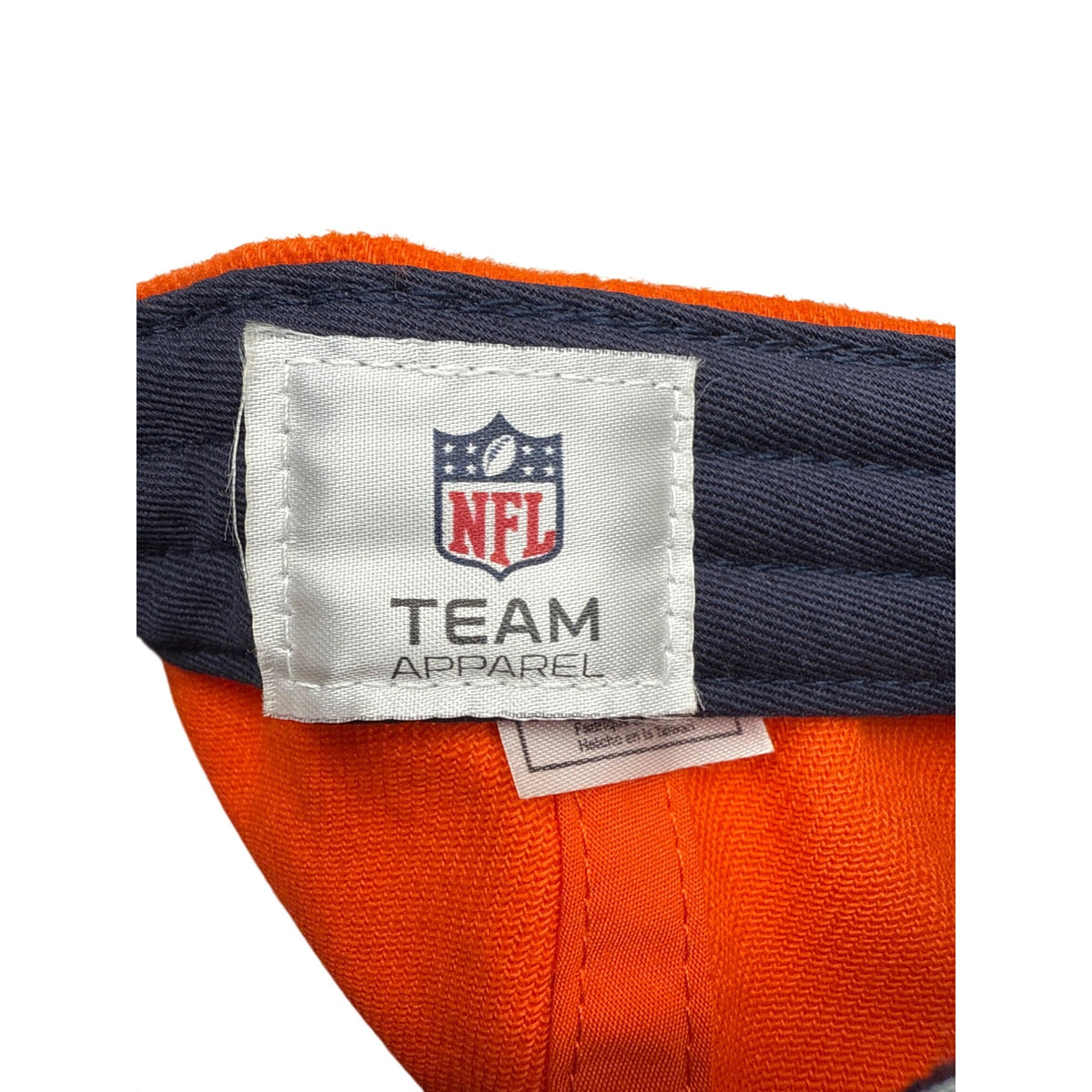 Denver Broncos NFL Adjustable Cap Navy Orange Embroidered Logo Adjustable Strap