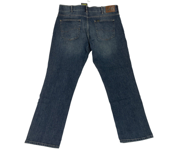 Lee Man Extreme Motion Straight Fit Jeans Dark Wash Stretch Denim Sz 36X30 - New
