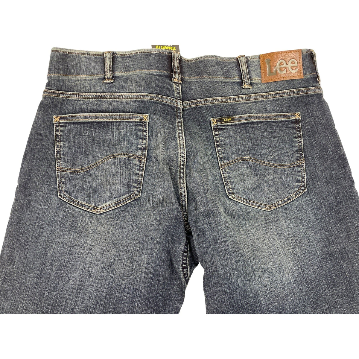 Lee Man Extreme Motion Straight Fit Jeans Dark Wash Stretch Denim Sz 36X30 - New
