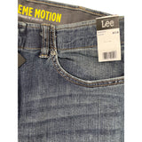 Lee Man Extreme Motion Straight Fit Jeans Dark Wash Stretch Denim Sz 36X30 - New